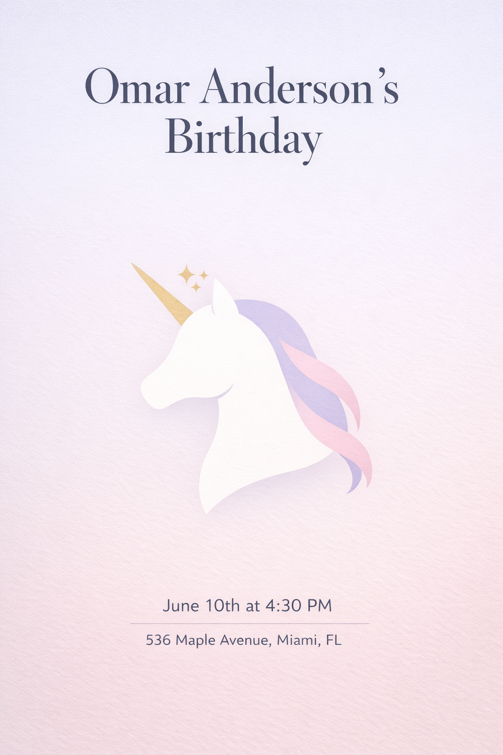 Invitation Preview