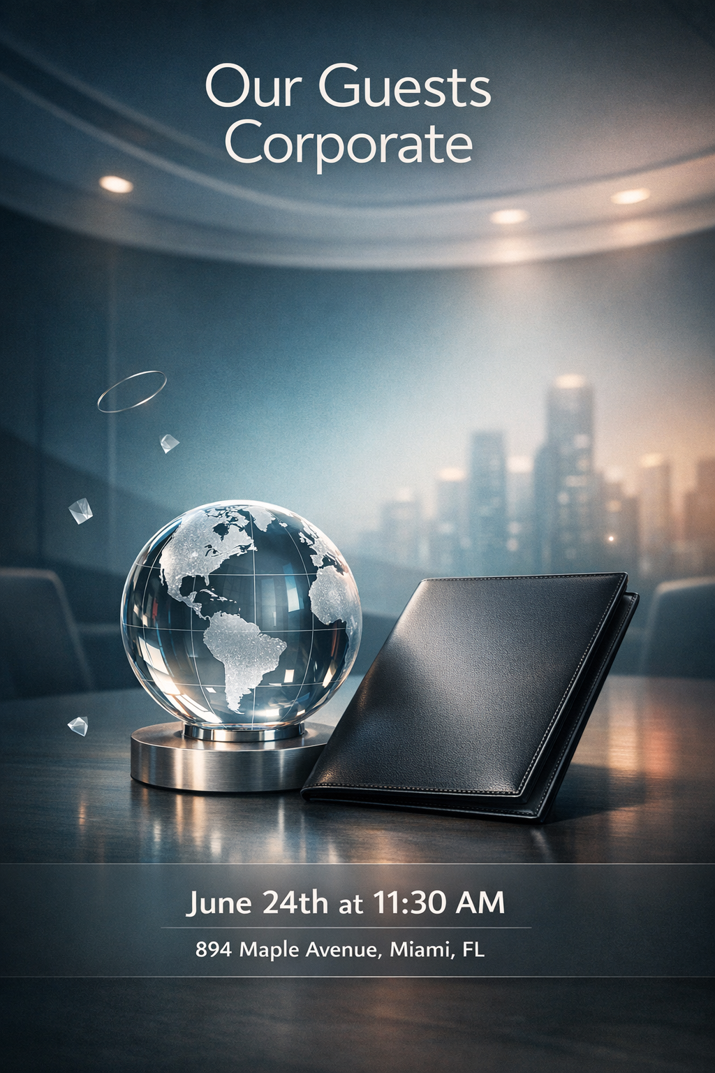 Corporate Annual Shareholder Meeting (Cinematic Boardroom)