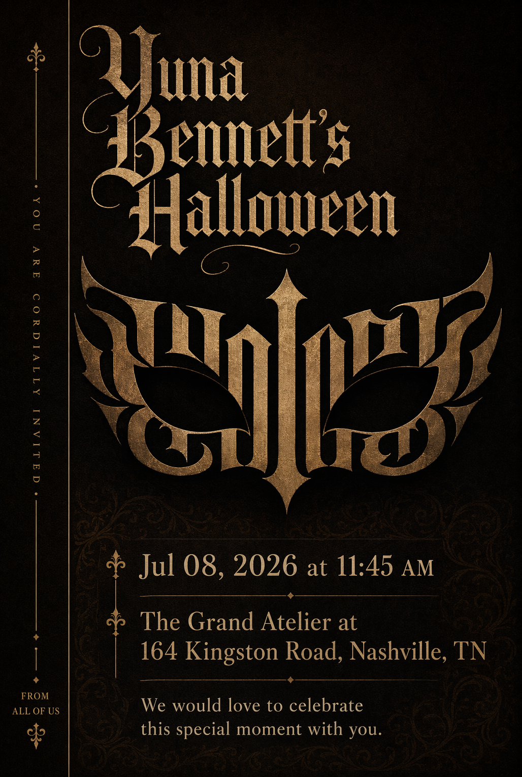 Halloween Gothic Masquerade