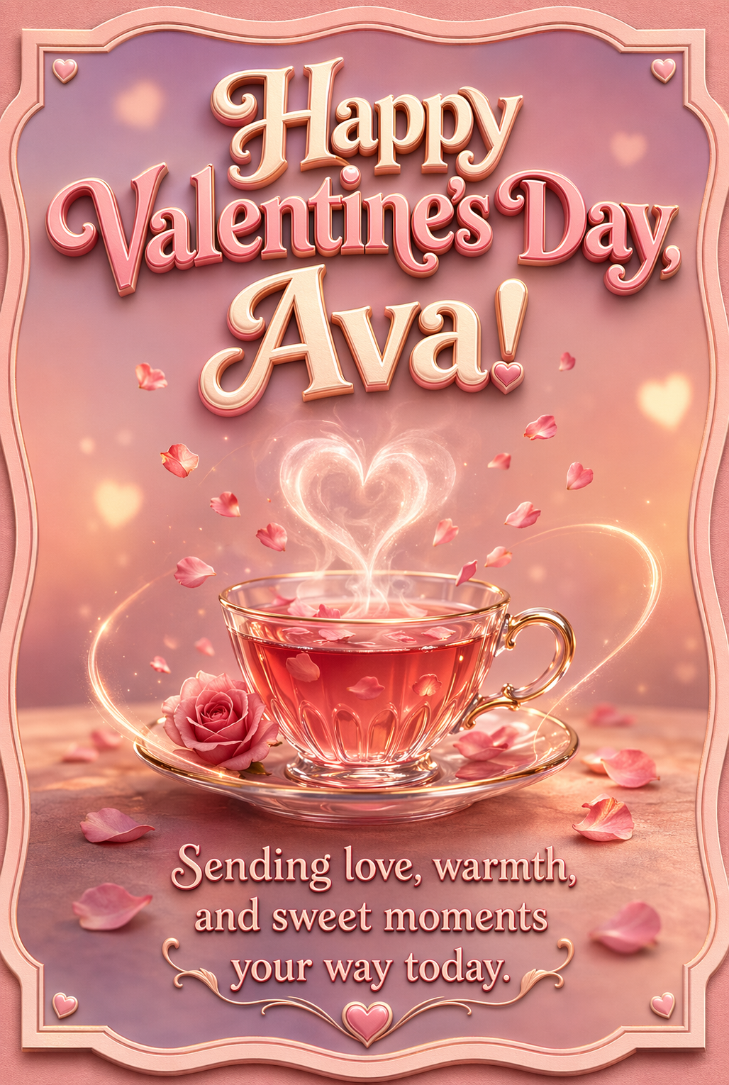 Blush & Pastel Valentine's Greeting
